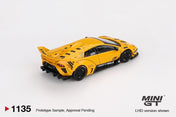 MINIGT - LB-Silhouette WORKS MURCIELAGO GT Evo Yellow