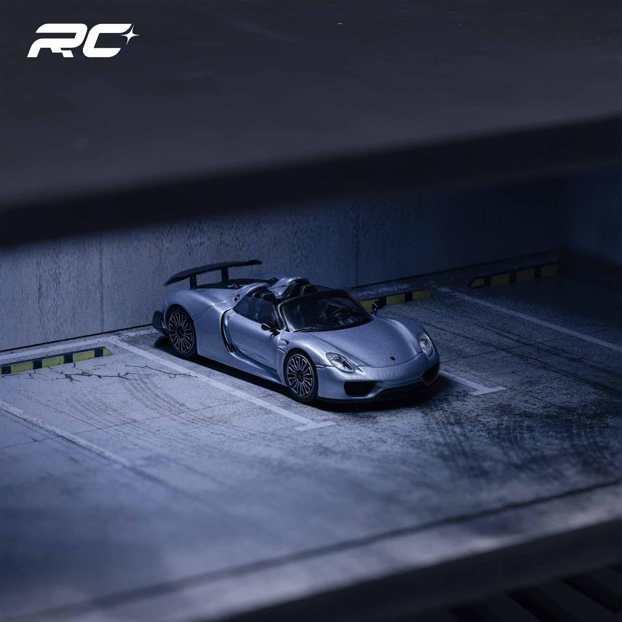 MOREART1:64 UNDERGROUND PARKING GARAGE LIGHTING VERSION ASSEMBLY SCENE MODEL