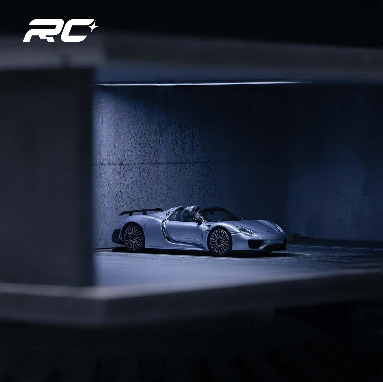 MOREART1:64 UNDERGROUND PARKING GARAGE LIGHTING VERSION ASSEMBLY SCENE MODEL