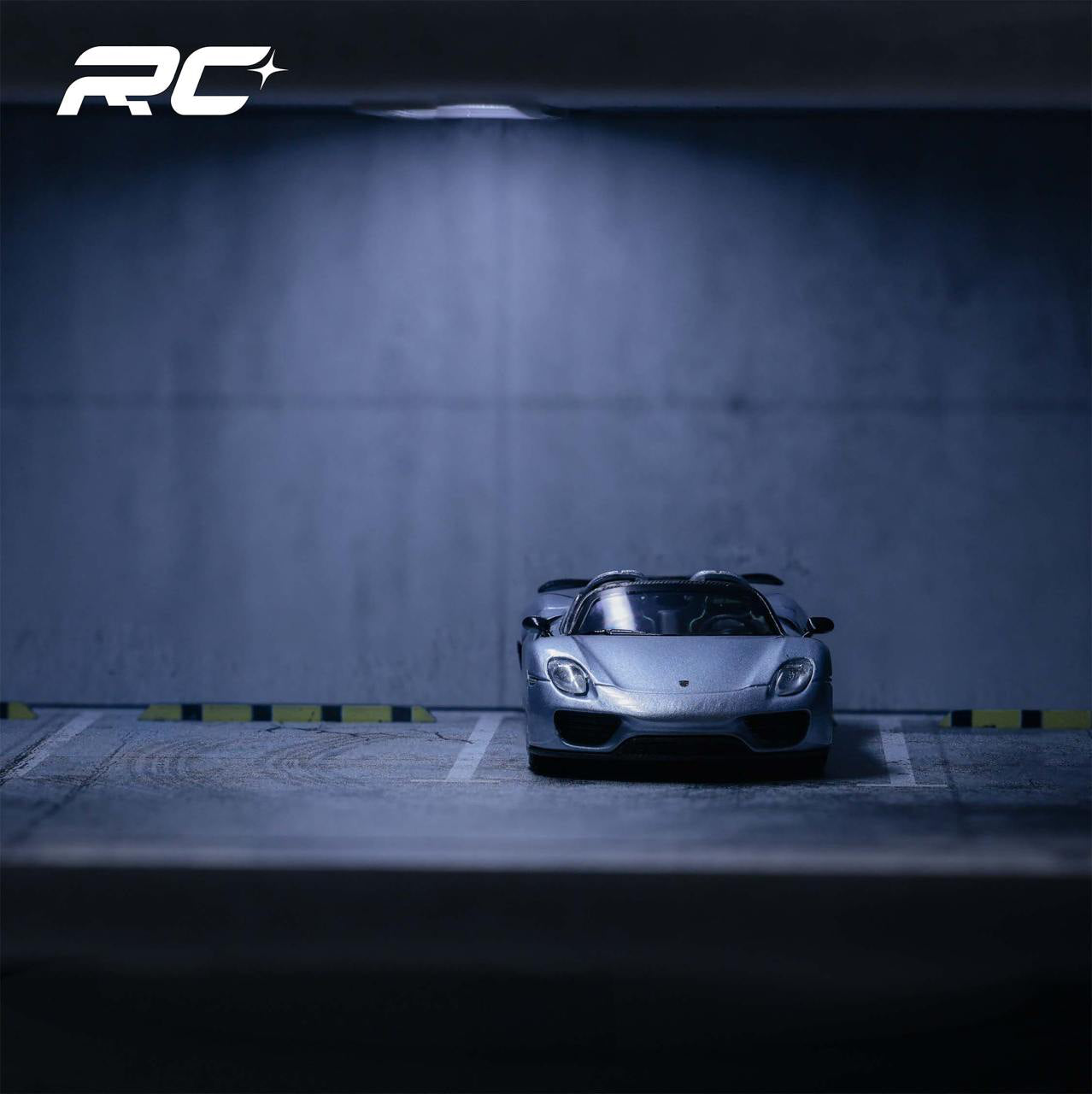 MOREART1:64 UNDERGROUND PARKING GARAGE LIGHTING VERSION ASSEMBLY SCENE MODEL