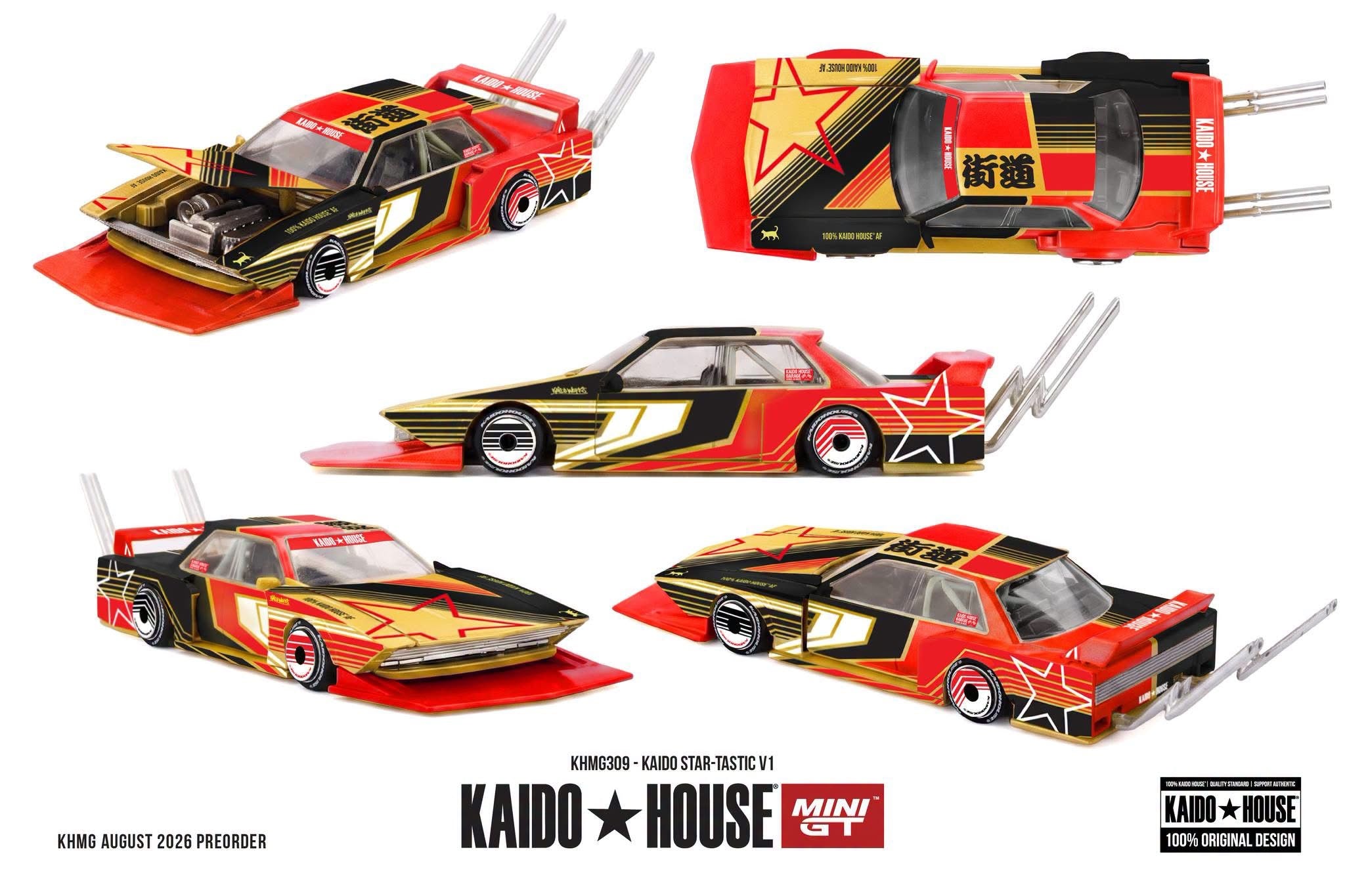 KAIDO HOUSE X MINI GT 1/64 KAIDO STAR-TASTIC V1