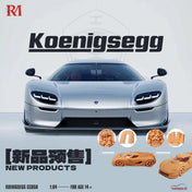 RHINO MODEL RM 1/64 KOENIGSEGG CC850 (MAGNETIC STRUCTURE OF ENGINE HOOD)
