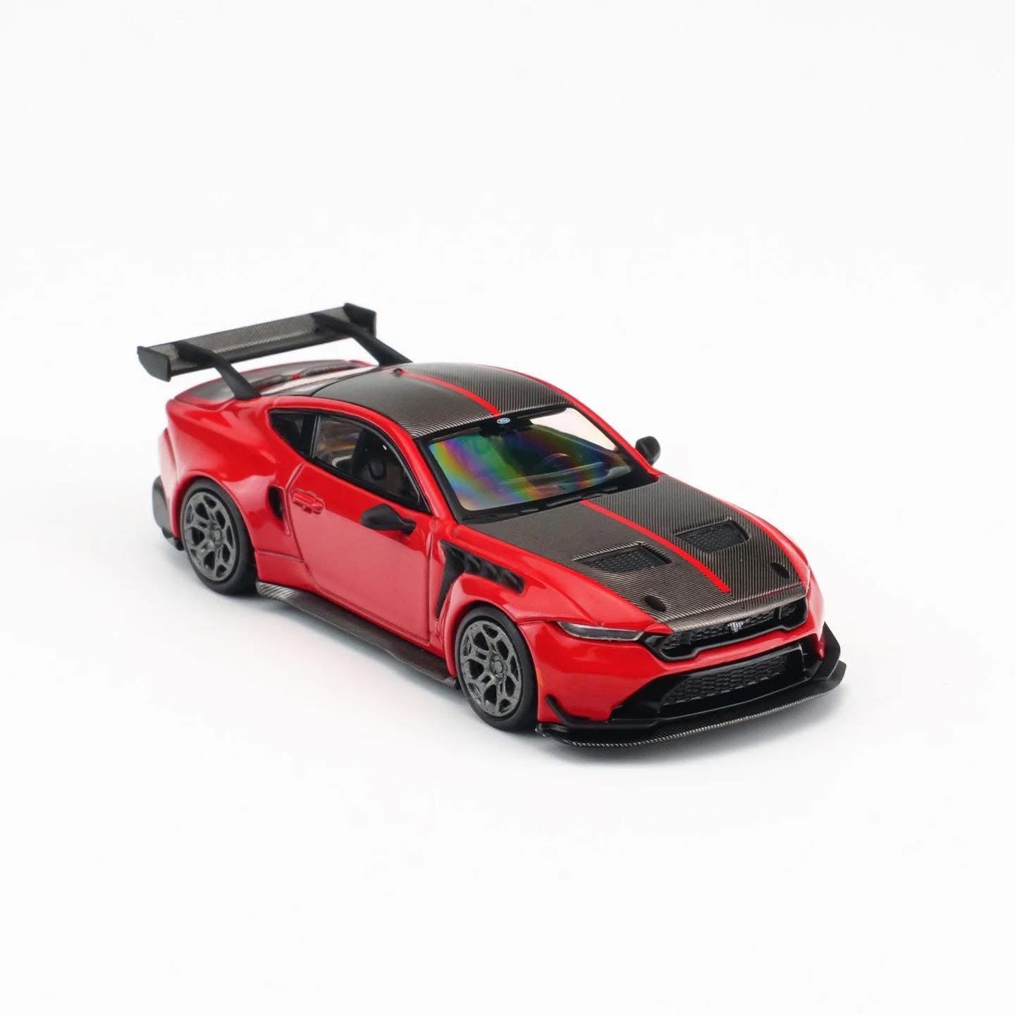 MINIGT 1/64 福特野马 GTD 竞速红