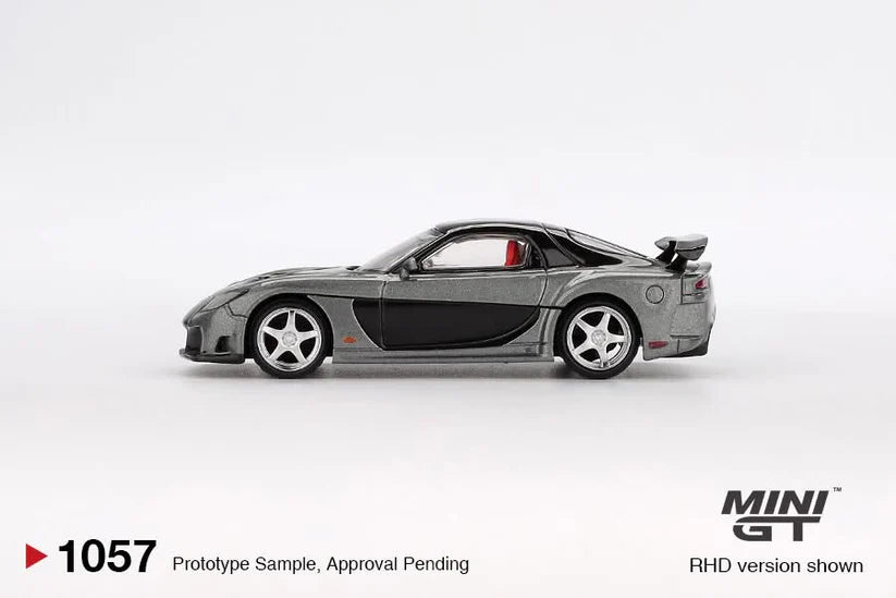 MINIGT - MAZDA RX-7 VEILSIDE FORTUNE GREY – MGT01057