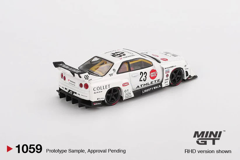 MINIGT - Nissan LB-ER34 Super Silhouette ATHLETE/COLLET
