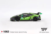 MINIGT 1/64 LAMBORGHINI HURACÁN GT3 EVO2 #78 FORTE RACING 2024 IMSA DAYTONA 24 HRS MGT01062-L - PRE ORDER
