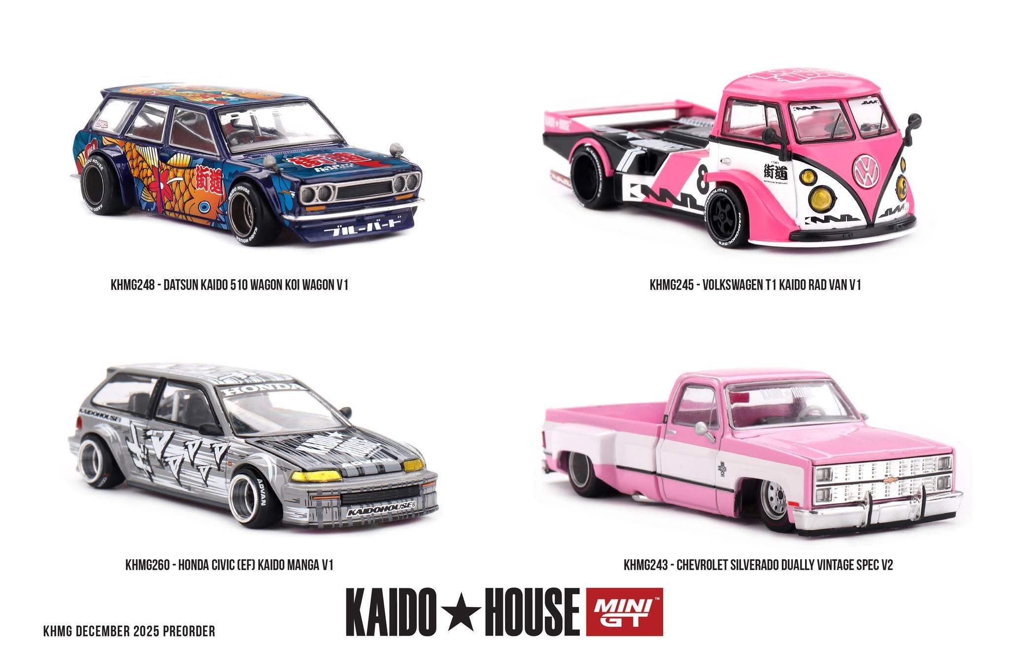 KaidoHouse x Mini GT Volkswagen T1 KAIDO RADVANV1