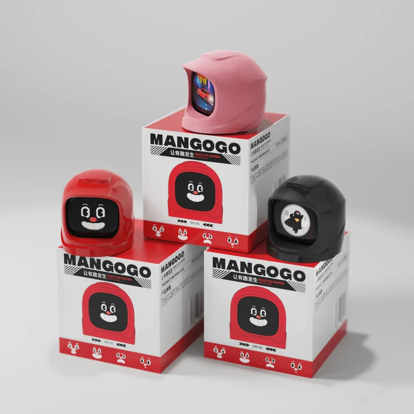 Mangogo smart intelligent expression robot - RED Color