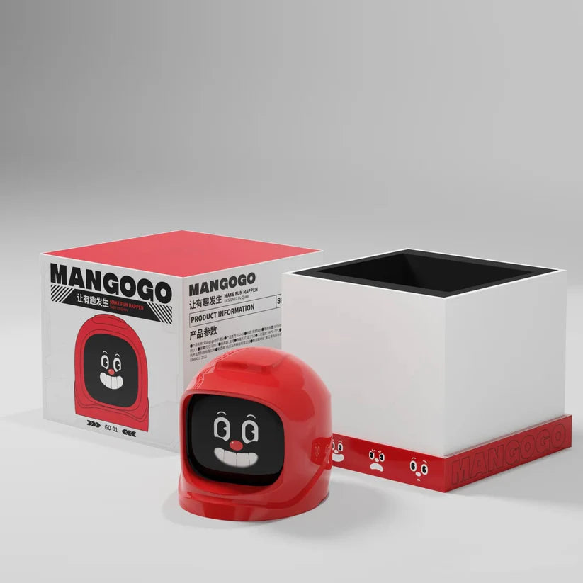 Mangogo smart intelligent expression robot - RED Color