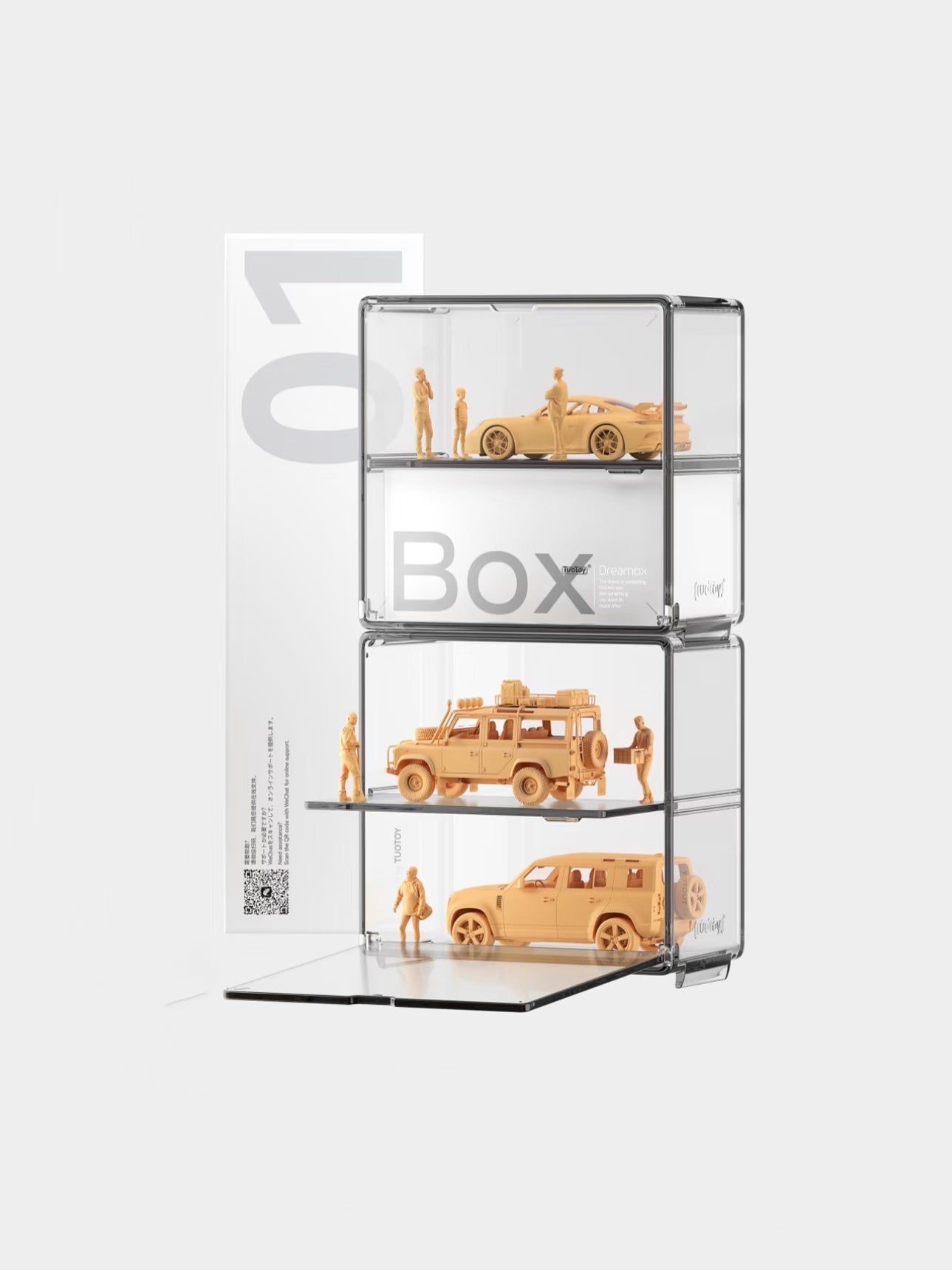 TuoToy 01 Display Box MINIGT - TW - POPRACE