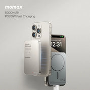 Q.Mag X Magnetic Wireless Power Bank 5000mAh - Gen 2