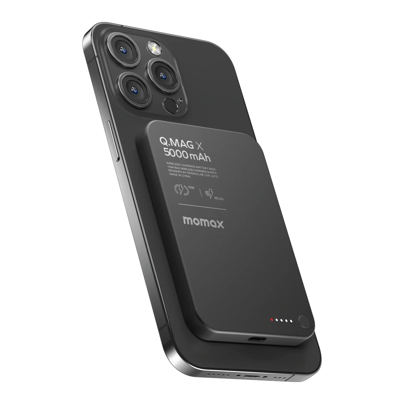 Q.Mag X Magnetic Wireless Power Bank 5000mAh - Gen 2