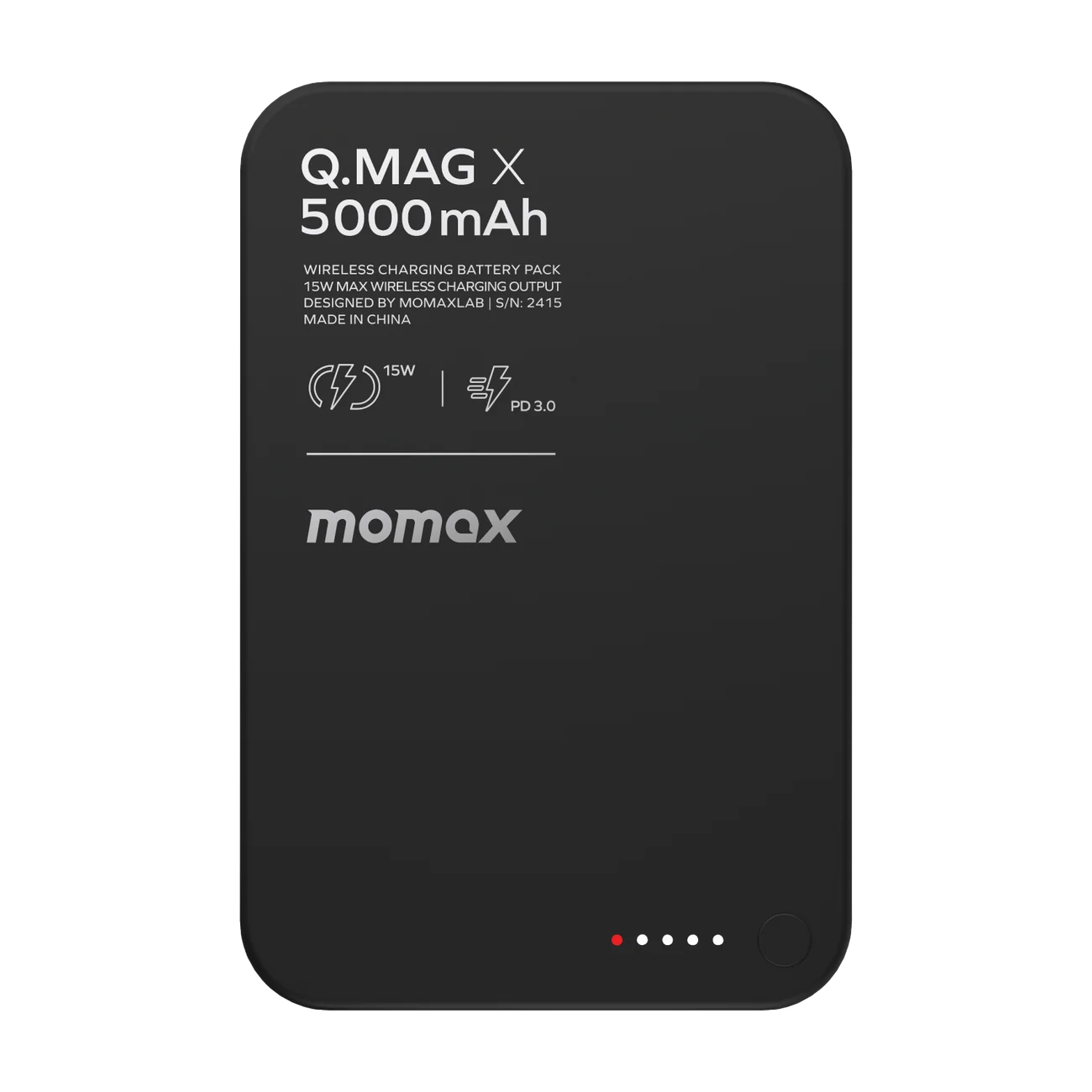 Q.Mag X Magnetic Wireless Power Bank 5000mAh - Gen 2
