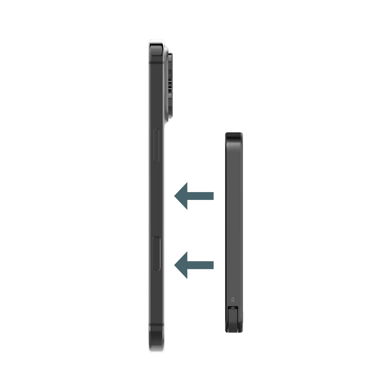 1-Power F.Pass⁺ 5000mAh Magnetic Battery Pack with Built-in Cable