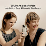1-Power F.Pass⁺ 3000mAh Magnetic Battery Pack with Built-in Cable
