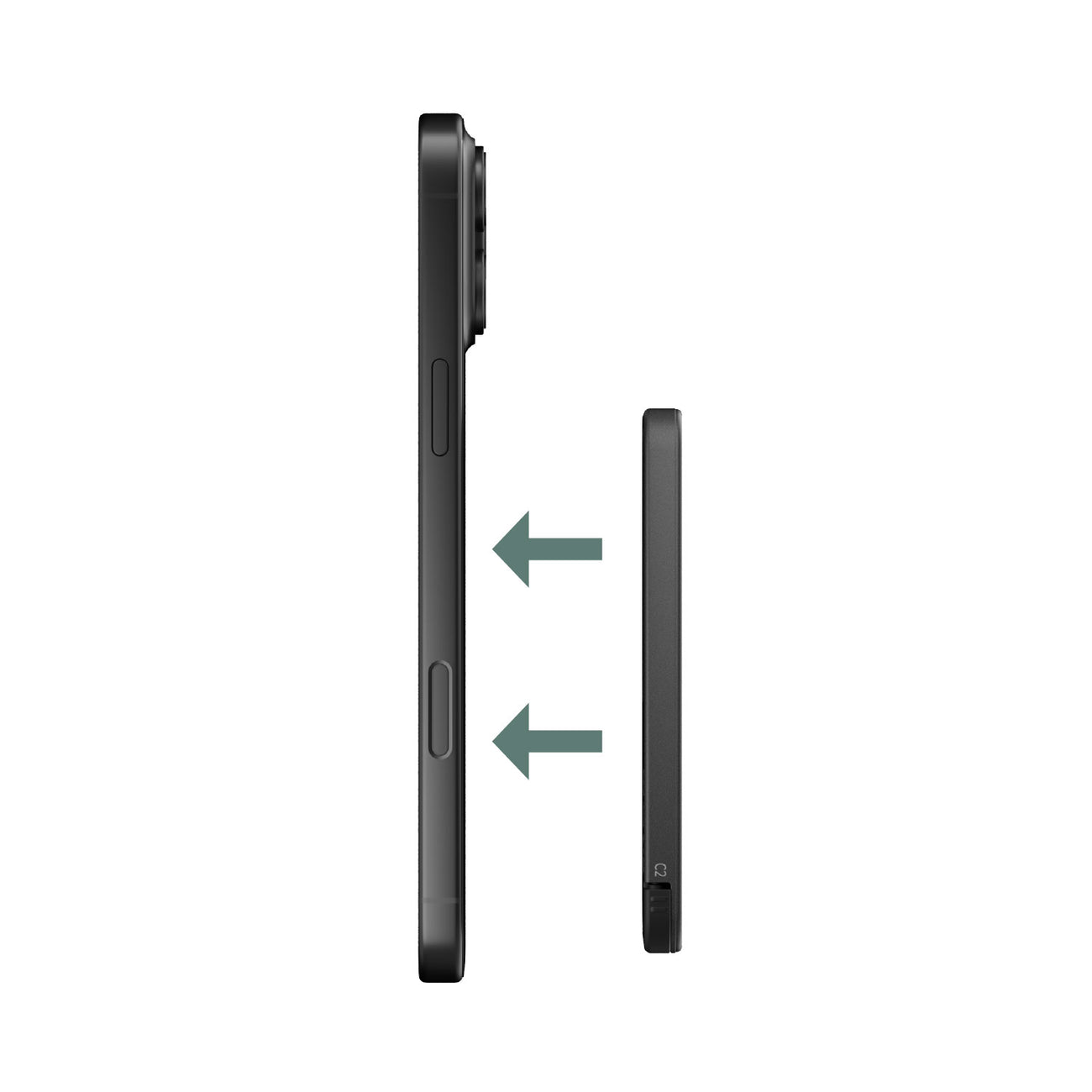 1-Power F.Pass⁺ 3000mAh Magnetic Battery Pack with Built-in Cable