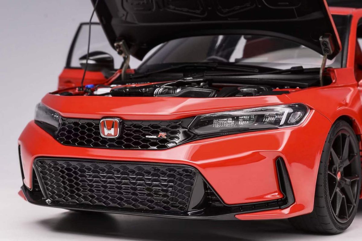 1/18 Motorhelix Honda Civic Type-R (FL5) (Red) with Extra Engine Limited