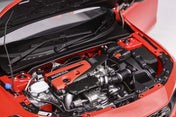 1/18 Motorhelix Honda Civic Type-R (FL5) (Red) with Extra Engine Limited