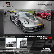 STAR RACE 1:64 PORSCHE 911 GT3 - MATTE SLIVER RACING