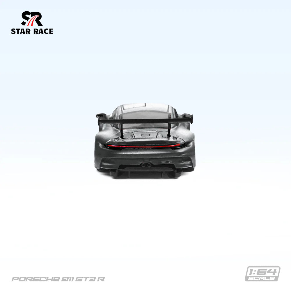 STAR RACE 1:64 PORSCHE 911 GT3 - MATTE SLIVER RACING
