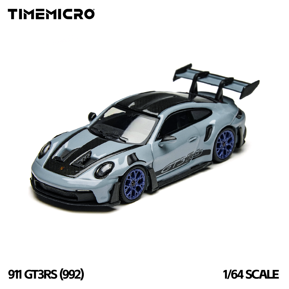 TimeMicro 1/64 992 GT3 RS Polar Grey