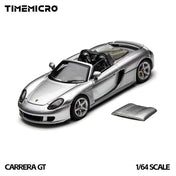 TimeMicro Carrera GT Silver Die-Cast Car Model