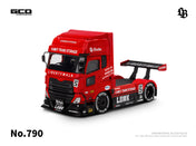 Super Silhouette · Red/Black – Mitsubishi Fuso Truck (LBWK × Mitsubishi Fuso Dual License)