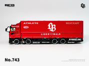 Super Silhouette · Red/Black – Mitsubishi Fuso Truck (LBWK × Mitsubishi Fuso Dual License)