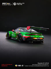 AR Box 1:64 Alloy Model! Licensed Porsche product, 992 GT3 R Track Edition