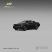 CM Model 1:64 Alloy Model! Dodge Demon 170 – Matte Black