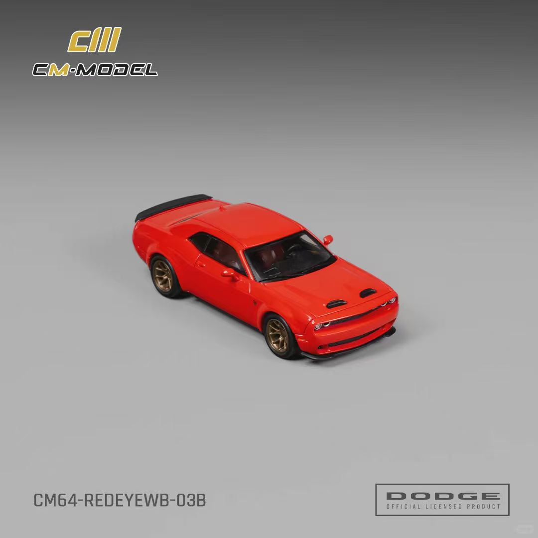 CM Model 1:64 Alloy Model! Dodge Demon 170 – Red