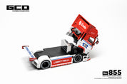 LBWK x UD Dual Authorization" LB-Trucks Quon Head Real-Car Livery, Red / White