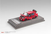 IHCM 1:64 MITSUBISHI LANCER EVIUTION IX GSR (all six doors open)