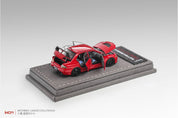 IHCM 1:64 MITSUBISHI LANCER EVIUTION IX GSR (all six doors open)