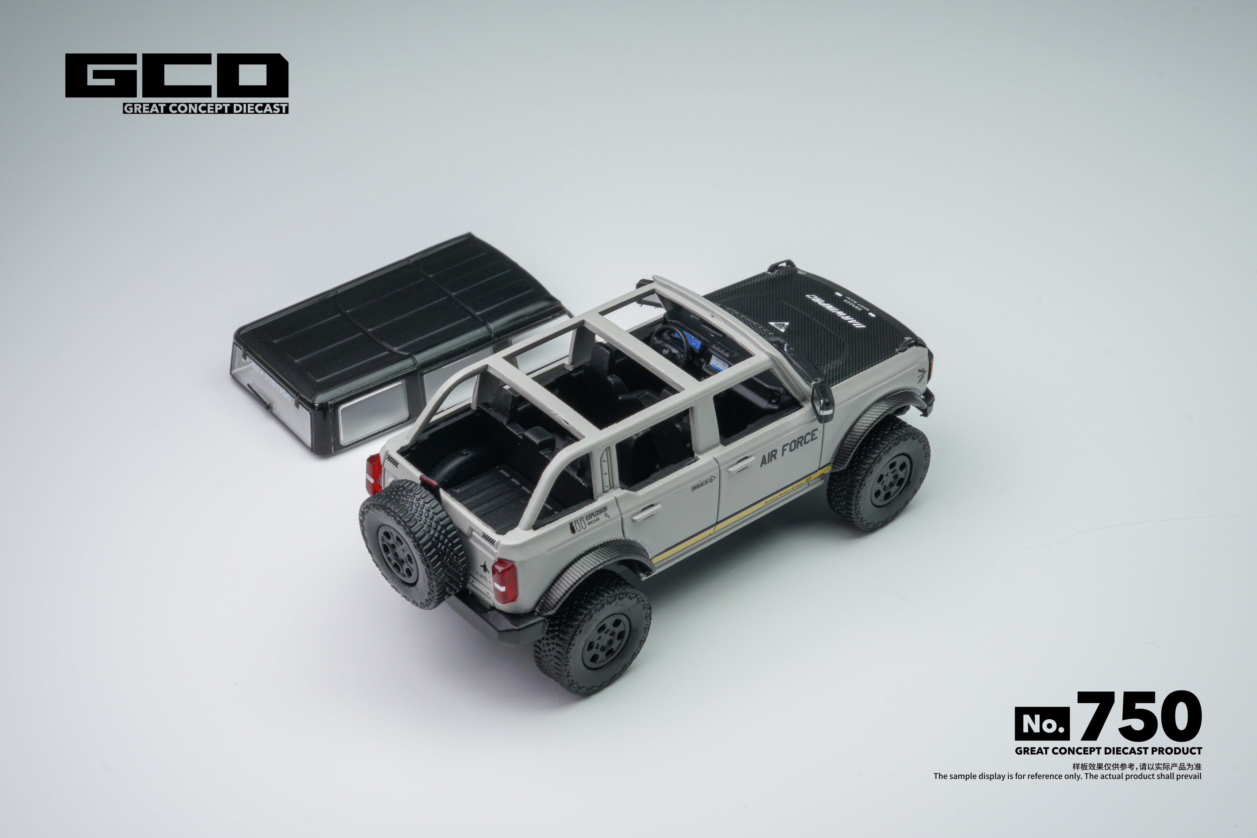 GCD 1/64 The Fierce Horse – DarwinPRO AIR FORCE Battle Gray paint scheme