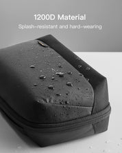 Inateck Accessories Bag - Multipurpose Electronics Organizer with 180° Open