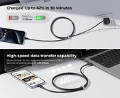 VOLTME POWERLINK EDC CTC 100W 5A 2M | BLACK