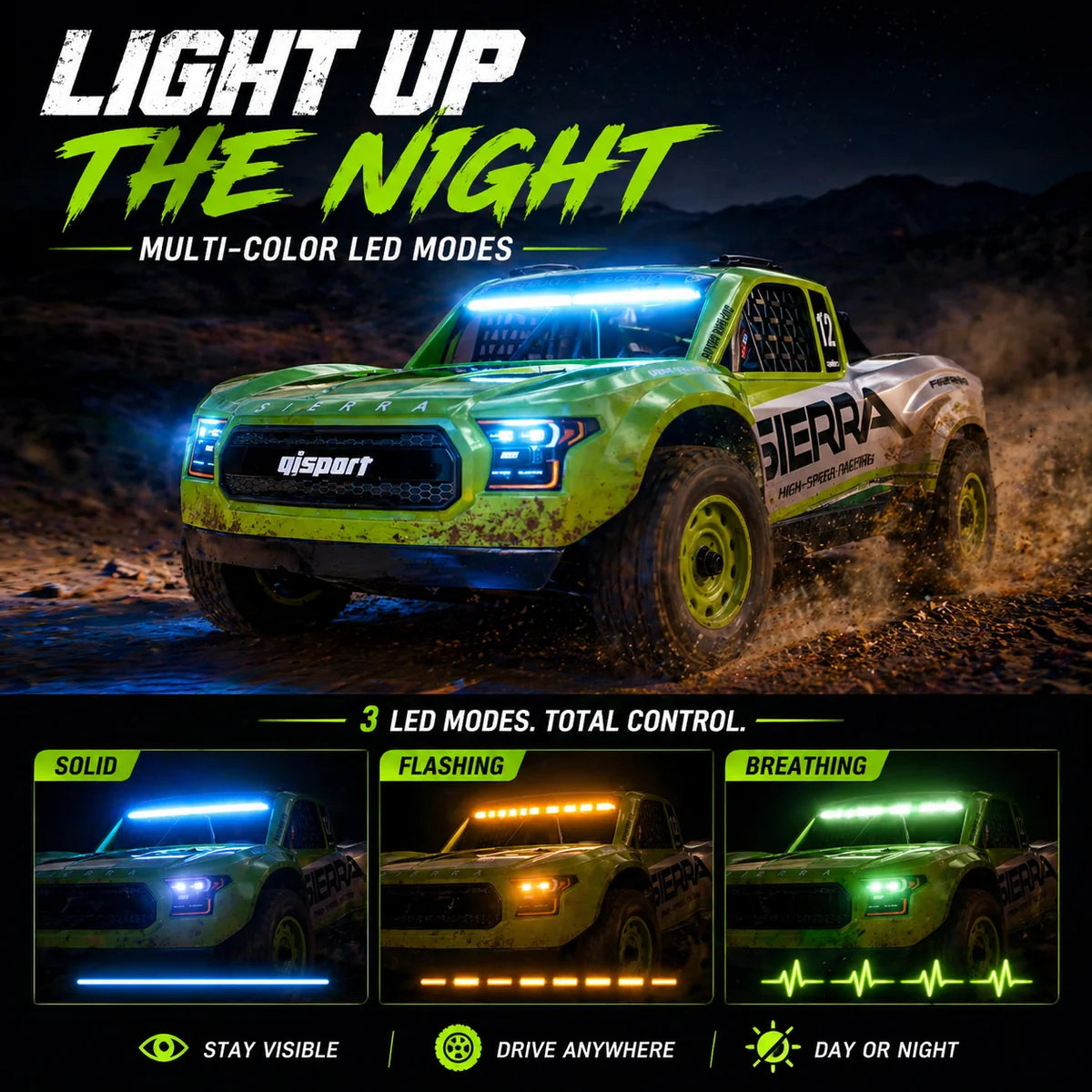 UDIRC SIERRA PRO UD1203PRO 1/12 4WD Brushless RTR RC Trophy Truck