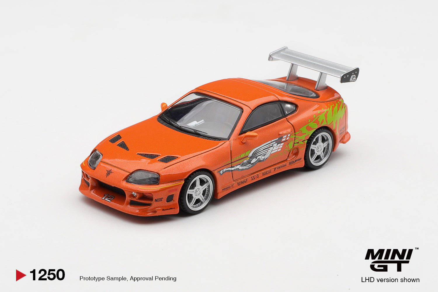 MINIGT 1/64 Toyota Supra BOMEX " The Fast and the Furious"  Brian O'Conner / Blister Packaging