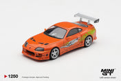 MINIGT 1/64 Toyota Supra BOMEX " The Fast and the Furious"  Brian O'Conner / Blister Packaging