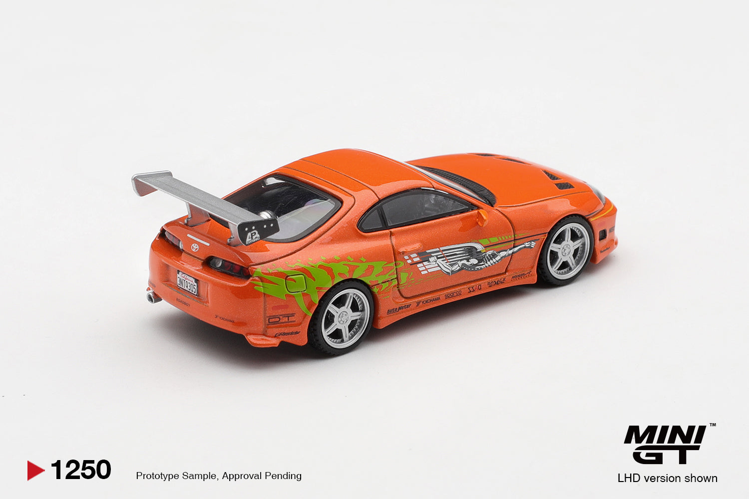 MINIGT 1/64 Toyota Supra BOMEX " The Fast and the Furious"  Brian O'Conner / Blister Packaging
