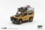 MINIGT 1/64 Land Rover Defender 90 1985  Camel Trophy Borneo Team Brazil