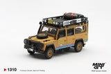 MINIGT 1/64 Land Rover Defender 110 1998  Camel Trophy Tierra del Fuego CT.36 Romania