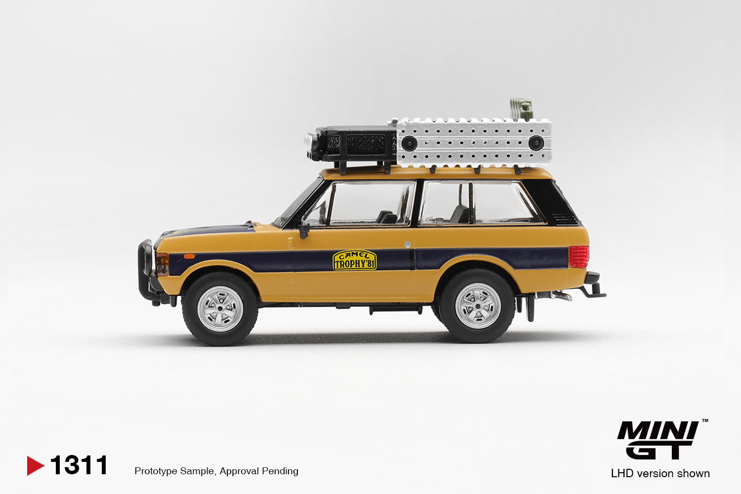MINIGT 1/64 Range Rover 1981 Camel Trophy  Sumatra N.Sudmann & F.Hofmann