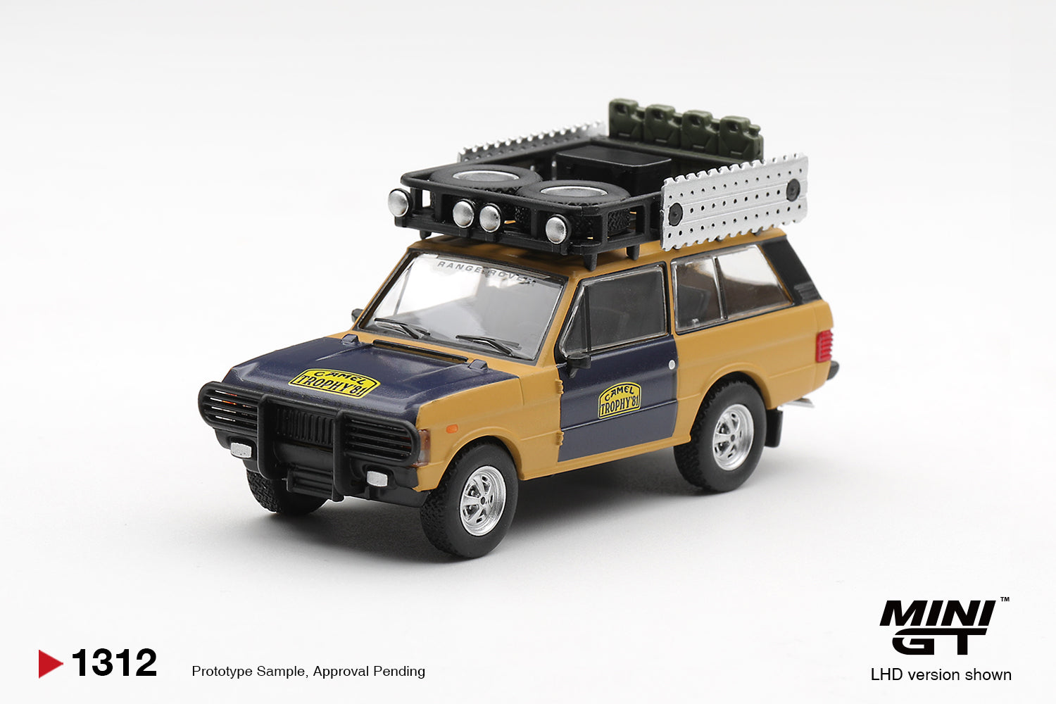 MINIGT 1/64 Range Rover 1981 Camel Trophy  Sumatra H.Fischer & W.Bays