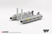 MINIGT 1/64 Camel Trophy Pontoon Raft