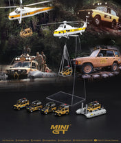 MINIGT 1/64 Land Rover Defender 110 1998  Camel Trophy Tierra del Fuego CT.36 Romania