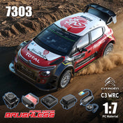 MJX Hyper Go 7303 1/7 Brushless RC Rally Car Final Stable Version – 60KM/H WRC C3