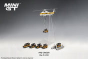 MINIGT 1/64 Land Rover Defender 110 1998  Camel Trophy Tierra del Fuego CT.36 Romania