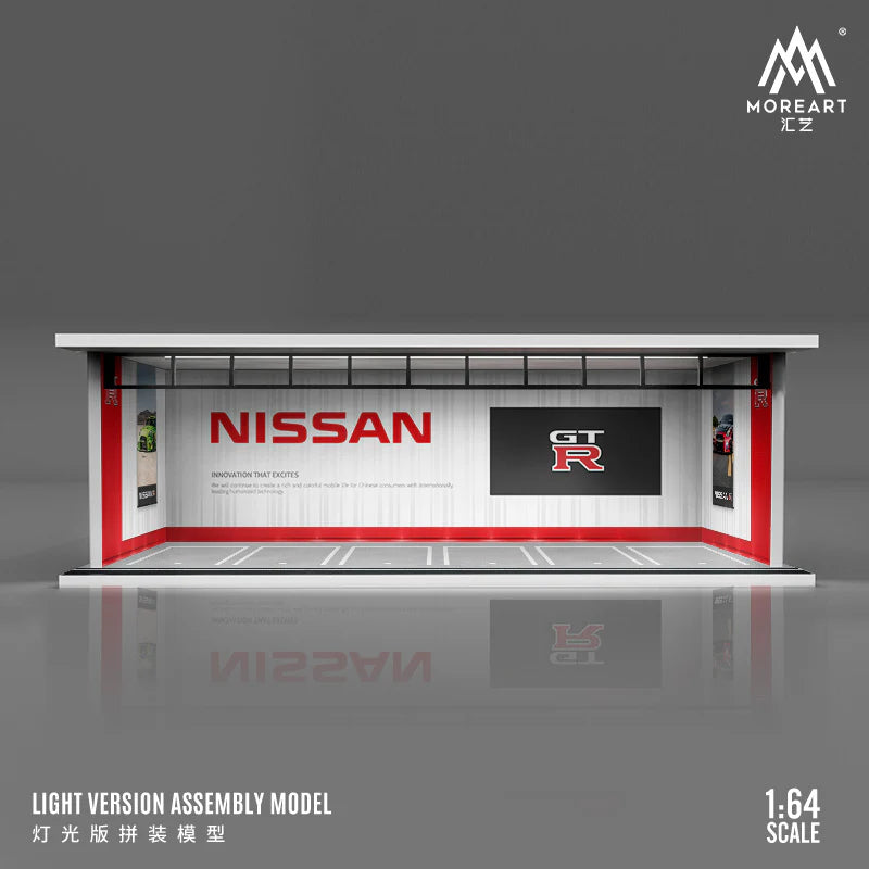 MoreArt-1-64-Mazda-Nissan-light-version-assembly-scene-Diorama.webp